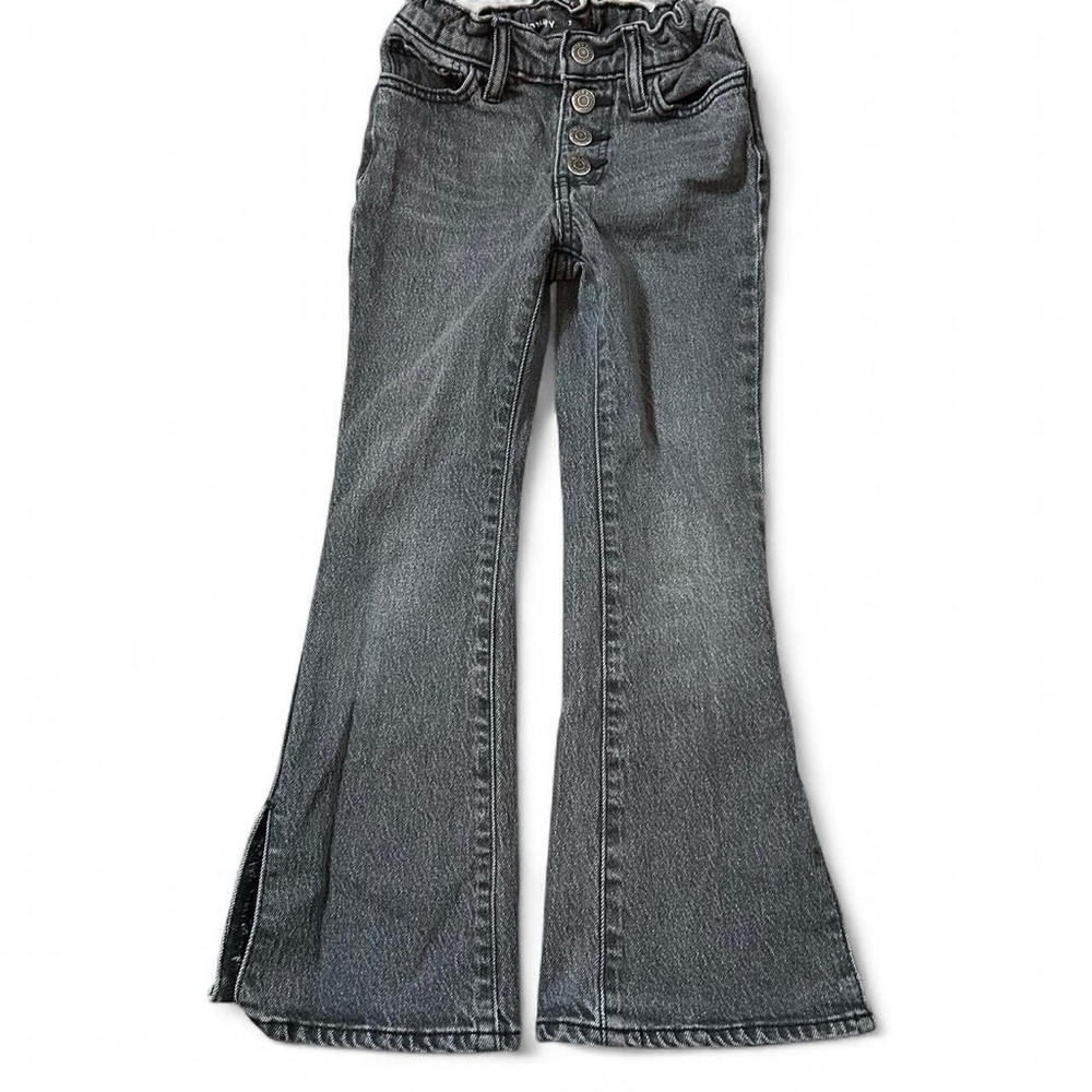 Old Navy Girls High-Rise Black Flare Jeans – Size 7